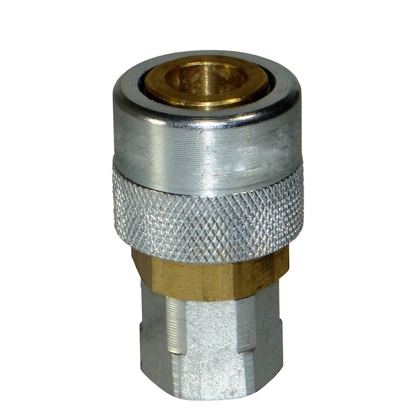 Bedford Precision Quick Disconnect Coupler 1/4in NPTf - 250PSI Air and Water